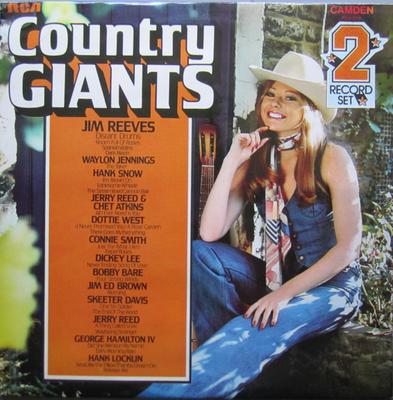 LP Record VARIOUS - Country Giants PDA019 RCA Camden UK Folk Used
