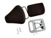 Set Sedili Vespa VBB GL Vna VNB SS 125 150 Marrone Con Maniglia, Piastra E...