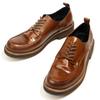 Business Men Leather Shoes Cow Leather Men Dress Shoes Handmade Men Formal Dress High Quality Retro Oxford Shoes Wear-resistant
