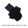 Chiffon Instant Hijab for Women Headscarf Polyester Sun Protection Turban Cap Wrap