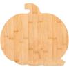 ZISIZ Pumpkin Shape Bamboo Cutting Board