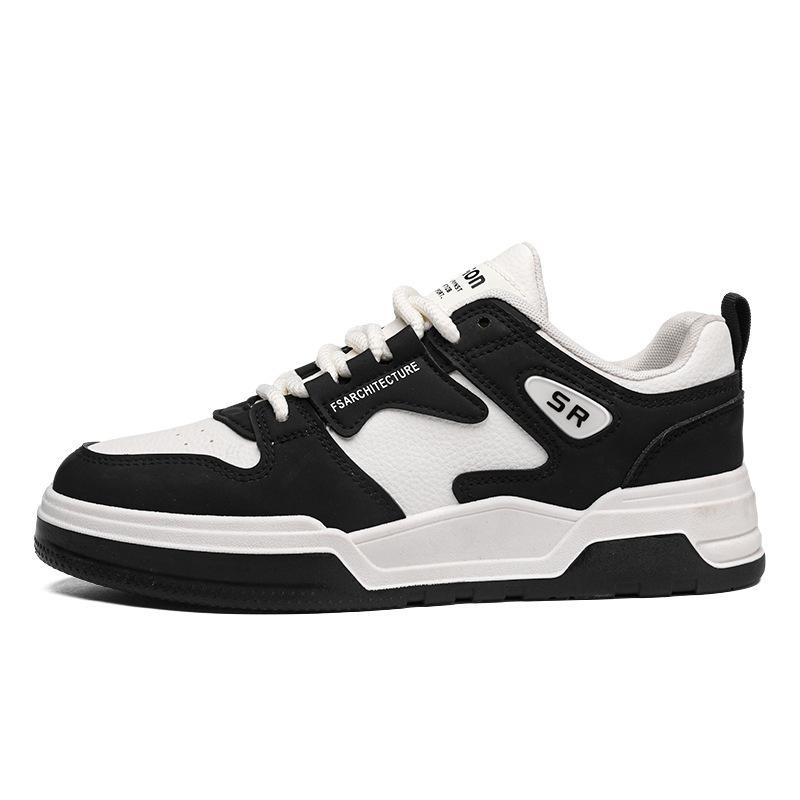 Spring new lightweight non-slip versatile trend student casual thick baseplate shoes men's breathable men's shoes