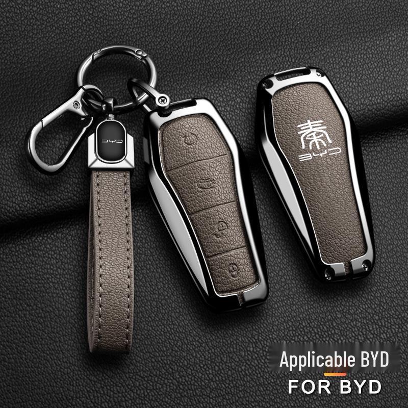 2023 BYD Qin Han EV DMI Champion Edition Key Cover: Full Metal Protection for Men & Women