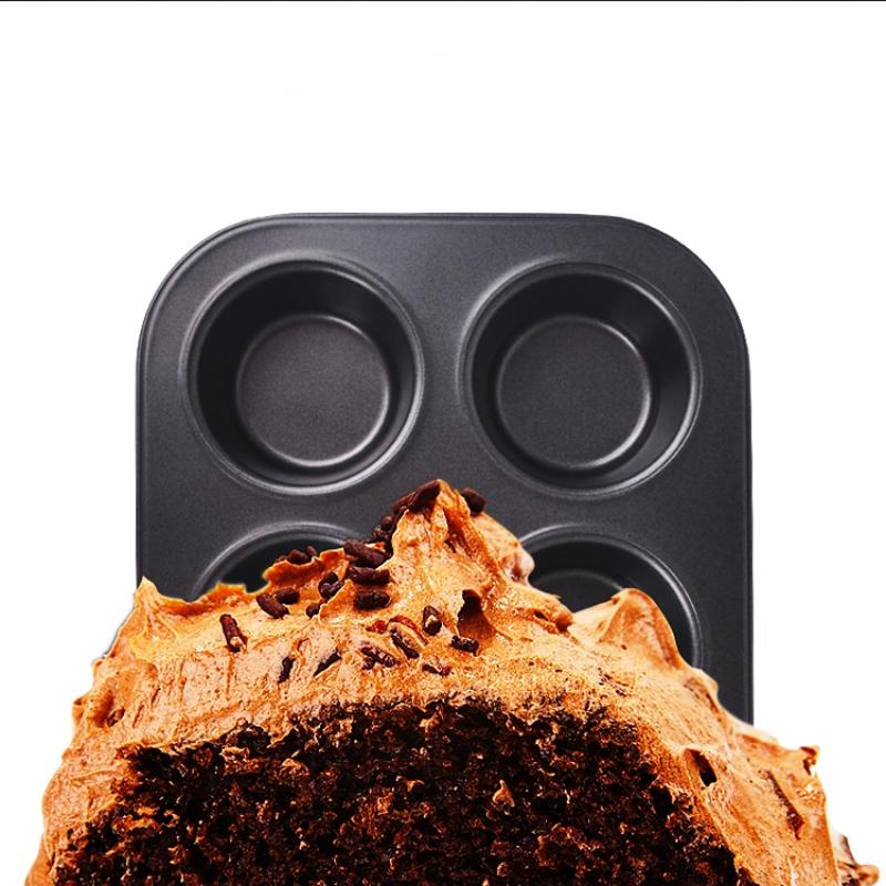 Forma de bolo de 12 furos para uso doméstico 12 assadeiras assadeiras assadeira de 12 furos chapa chapa assadeira assadeira de 5 cm assadeira assadeira