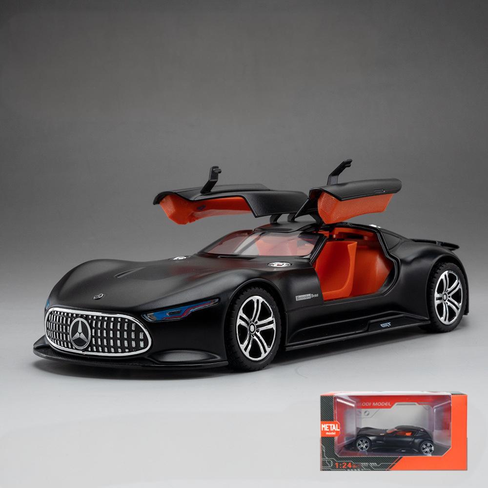 1:24 Benz AMG Vision GT Supercar Alloy Diecast Model Car Home Trendy Toy Decorations Ornaments Holiday Gifts With Boyfriend Kids