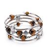 JYL TS Bracelet Women's  Wire Wrapped Design Offers Grace & Flexibility