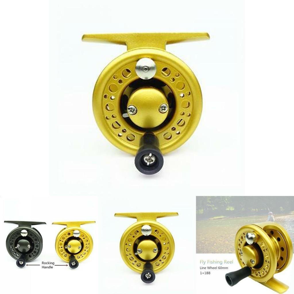 Wear Resistant C60 Aluminum Fly Fishing Ice Fishing Reel With Lightweight Design