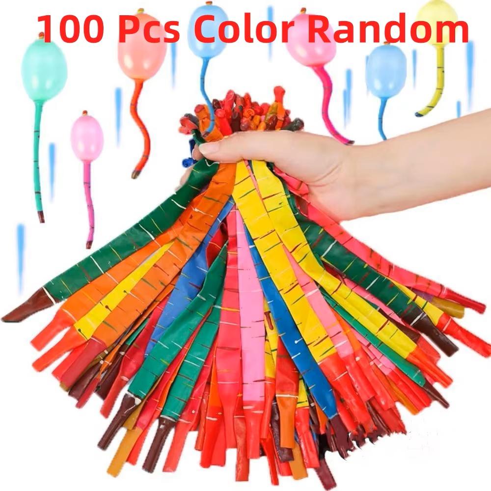 

100Pcs Fun Rocket Screaming Balloon Bright Color Balloon Rocket Large Flying Whistle Balloons Go Up To The Sky Kids Party Toy Sets