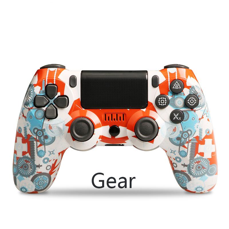 VAORLO For PS4 Wireless Controller Ps4 Controler Gamepad Controller With Dual Vibration and Trigger Buttons with 3.5mm Jack