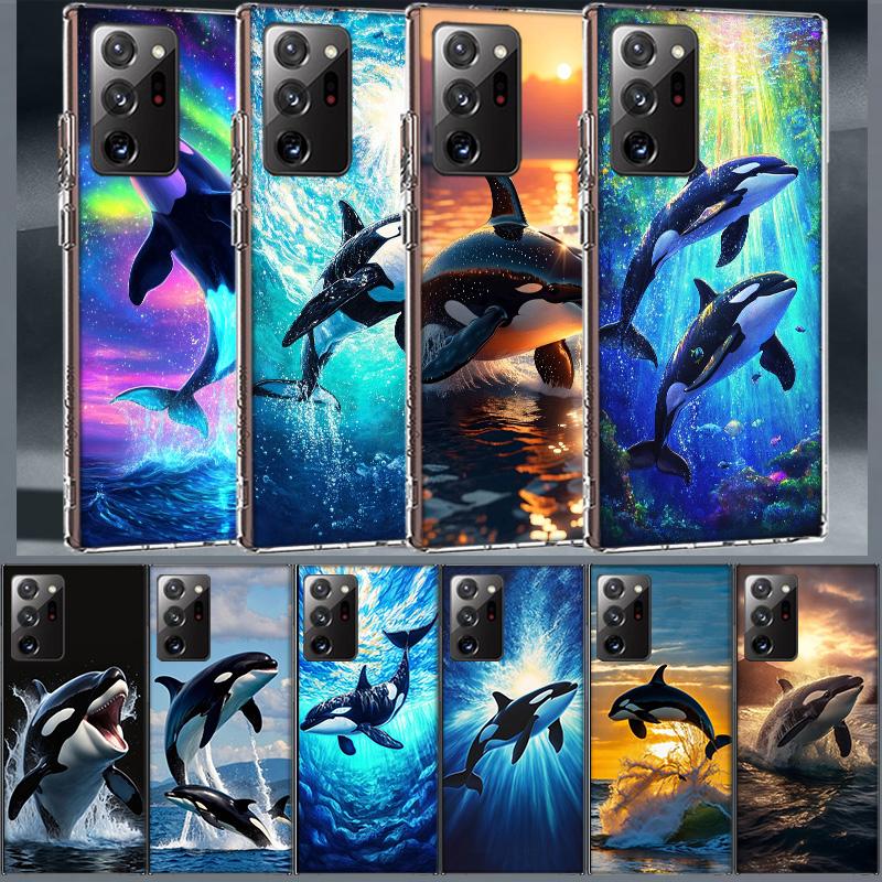 Facts About Killer Whales Phone Case for Samsung A55 A35 A25 A15 A07 A05S A16 A17 A26 A36 A37 A56 A57 Galaxy Note 20 10 A50S A71