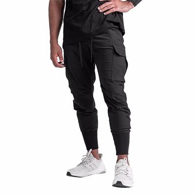 [LVFU] Men's Jogger Pants, Training Pants, Gym Sportswear, Slim Fit, Breathable, Quick-Drying Sweatpants, Casual, Zippered, Stylish, Tapered Pants, Wo
