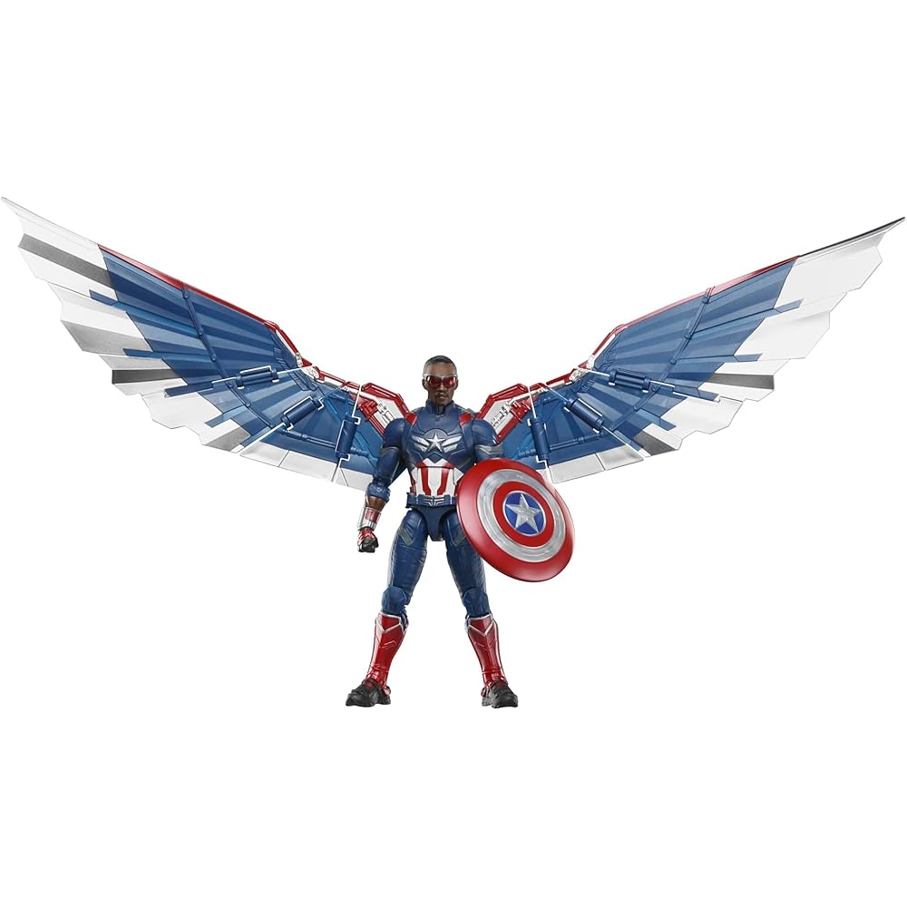 Hasbro Marvel Legends Series Captain America: Schöne neue Welt Sammlerstück 6 Zoll (15 cm) Deluxe Actionfigur G0158, Authentisch