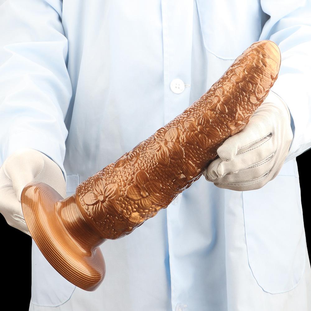 Mixed Color Giant Dildo with Suction Cup Large Anal Plug Anal Dilator Masturbator Fisting Sex Toys Realistic Penis