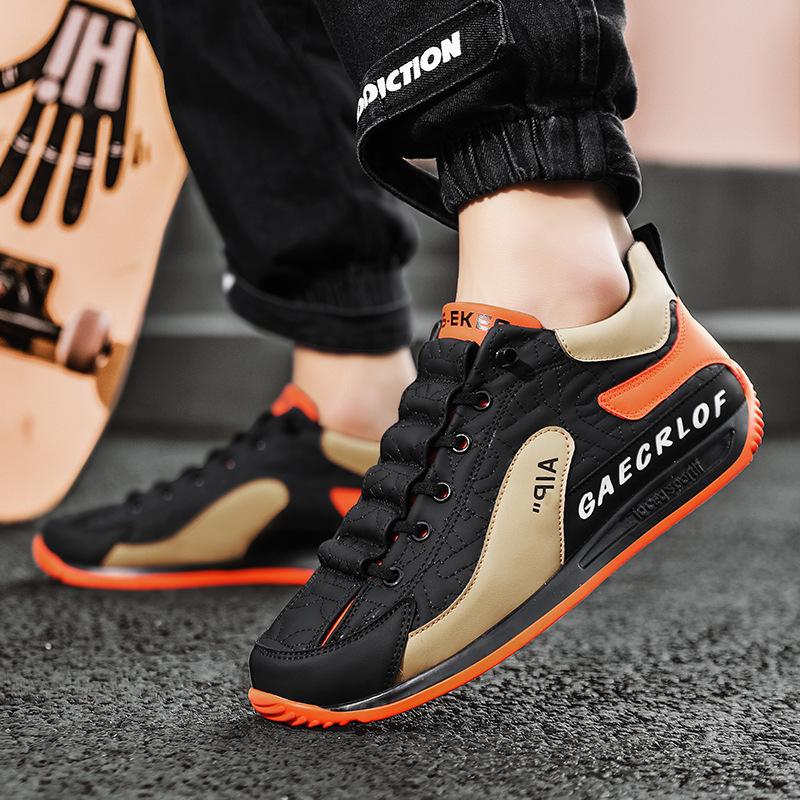 Low-top breathable shoes platform-soled outdoor running shoes travel shoes loafer comfortable