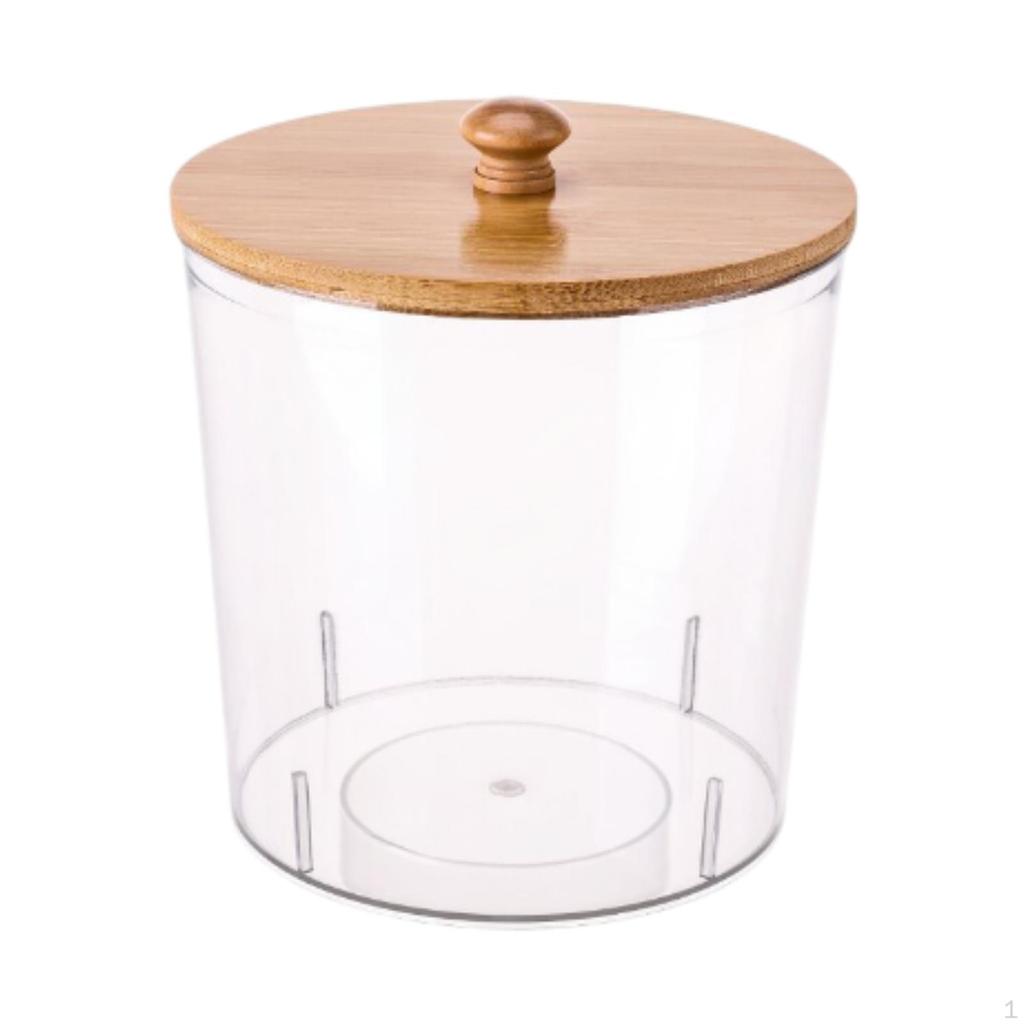 Wattestäbchenspender Organizer für Badezimmer-Arbeitsplatte