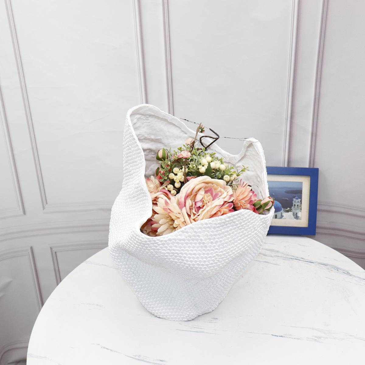 

Modern Morandi Resin Vase for Home and Office Decor