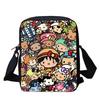 One Piece Cartoon Crossbody Bag Lightweight Adjustable Strap Casual Daily Bag Ideal Gifts For Boys Girls Bolsa Infantil Menina