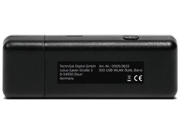 TechniSat ISIO USB Wi-Fi Adapter 5GHz Dualband 600Mbps