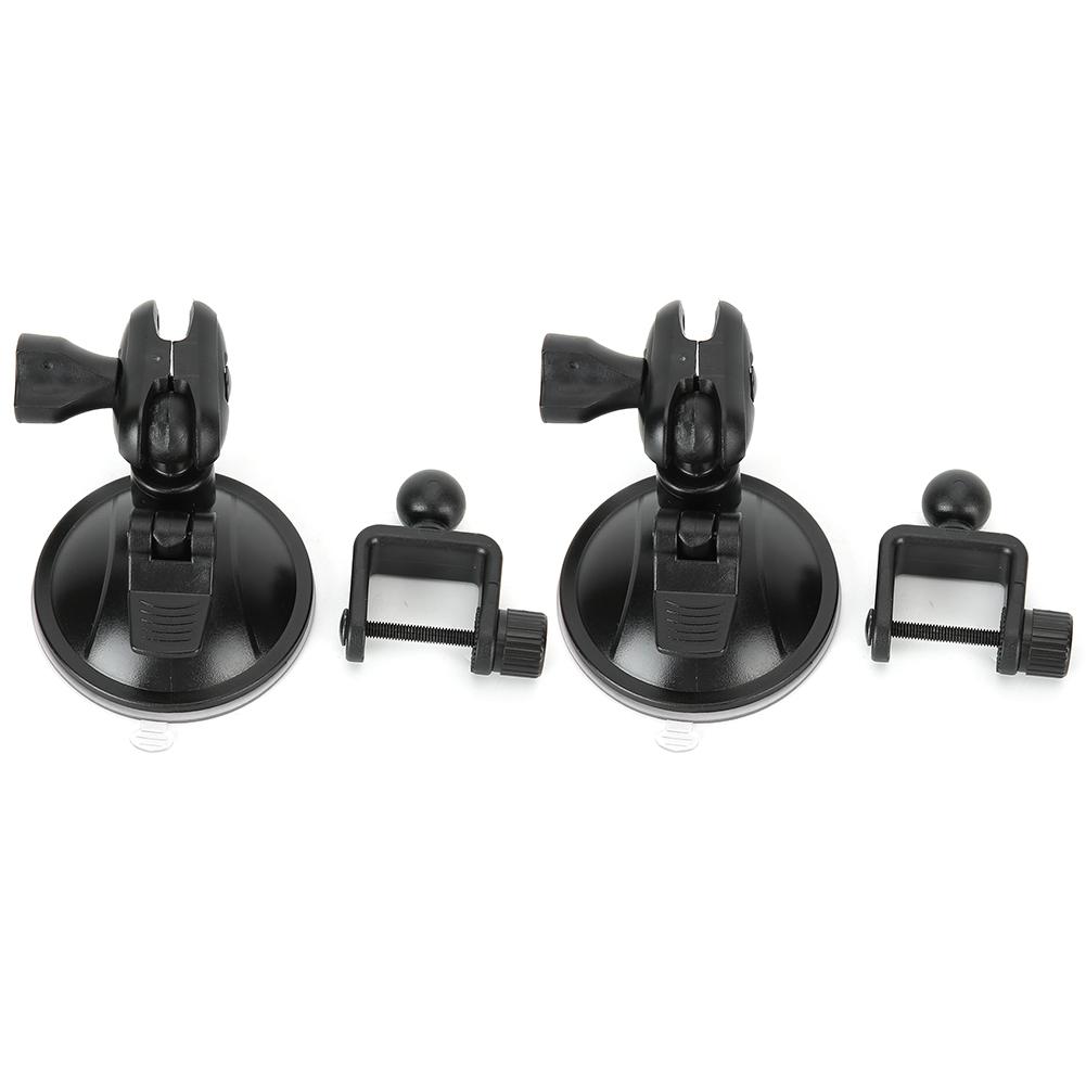 2Pcs 360 Degree Rotating Driving Video Recorder Sucker Bracket 65mm GPS Suction Cup HolderU Shape Head