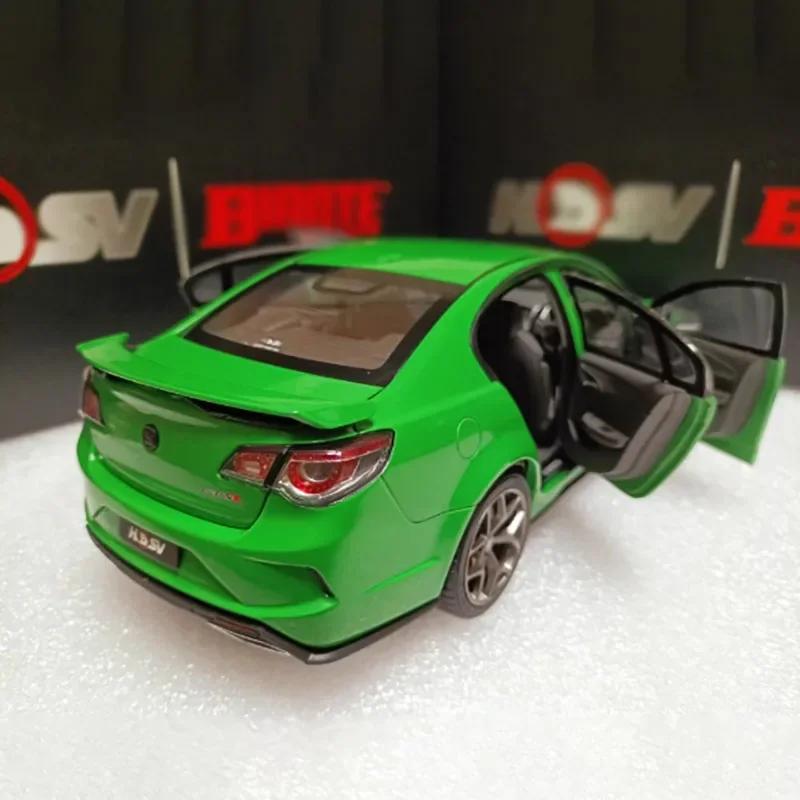 Diecast Alloy 1:18 Scale Holden HSV GTSR HERON Green Simulation Sedan Model Collection Display Ornament Toy Gift-No certificate