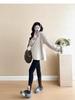 Plus Size Maternity Sweatshirt Set: Medium-Length, Loose Fit for Spring & Autumn