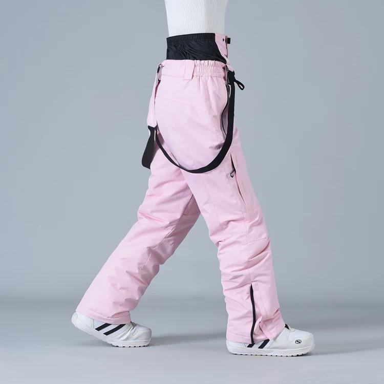 Techwear Style Wearproof Windproof Waterproof Breathable Ski Pants Overalls Man Woman Winter Thicken Warm Snowboarding Trousers