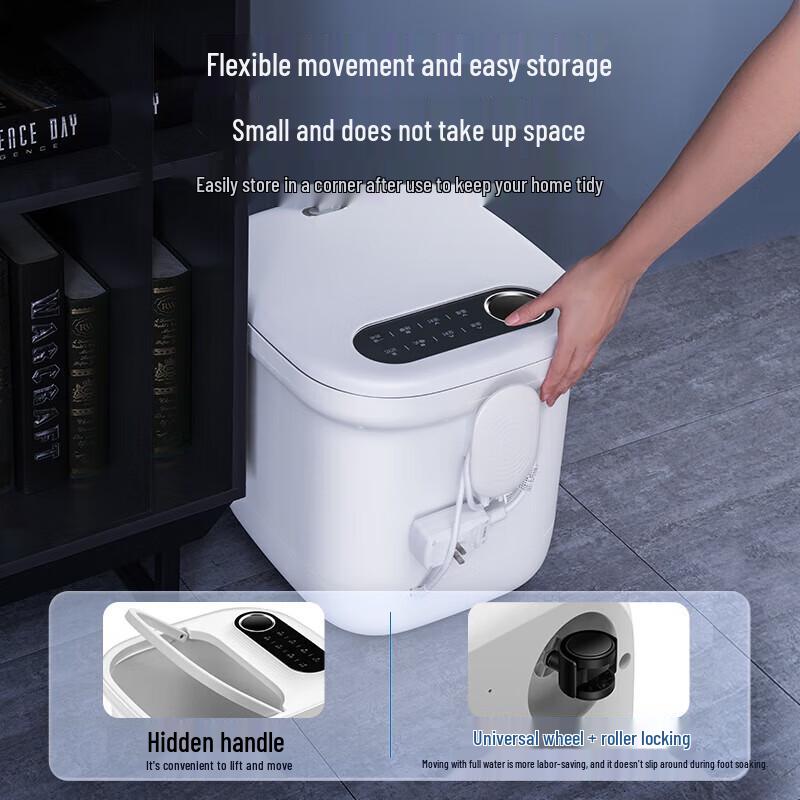 Midea Heated Deep Foot Spa with Automatic Roller Massage