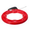 New Fiberglass Fish Tape Reel Puller Conduit Ducting Rodder Pulling Wire Cable Red Ducting Rodder Pulling Wire Cable Puller Nylon Fiberglass +ABS