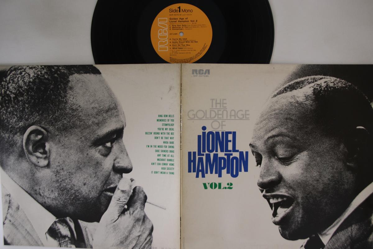 

LP Record LIONEL HAMPTON - Golden Age Of Lionel Hampton Vol. 2 SHP5676M VICTOR 1968 Japan Jazz Used