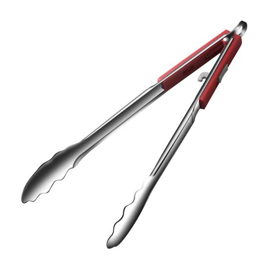 Modern Nonslip Cooking Tongs Easy to Operate Food Grade Kitchen Tongs