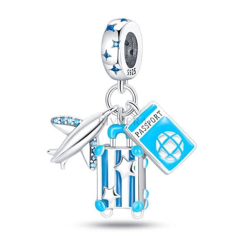 New Copper Heart Parent Child Dream Catcher Magic Cube Book Of Songs Charm Pendant Fit For Bracelet Diy Women'S Fine Jewelry