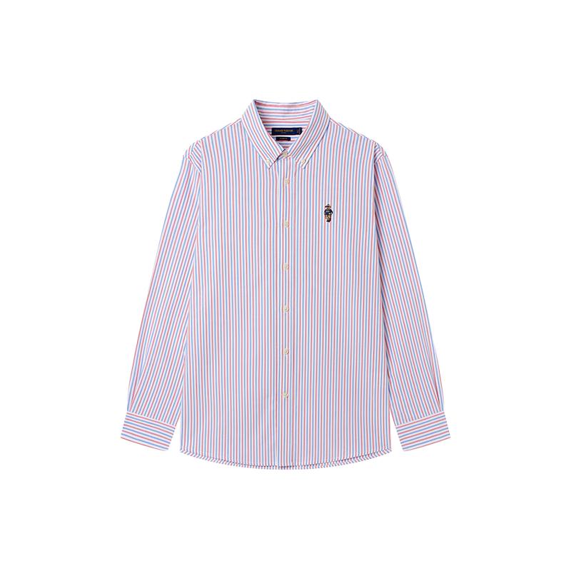 Teenie Weenie Men s Oxford Double Stripe Long Sleeve Shirt M