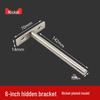 T-Shaped Hidden Shelf Brackets for Concealed Wood Board Support
