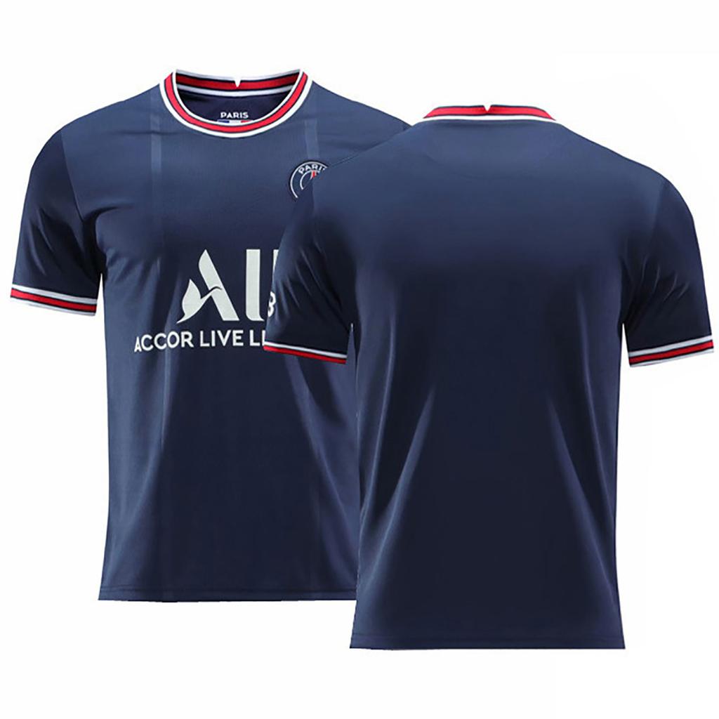 21/22 Saint-Germain Domácí Dresy Fotbalová uniforma Tréninkové vrcholy Mans