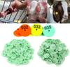 100Pcs Thicken Ear Tag with Number Signage Label Marker Plate for Cow Pig Goat Sheep