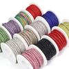 5 Yards 4mm Glitzer Kristall Strassband Besatz Runde Röhre Schnur Seil Für DIY Hochzeit Party Kostüm Kopfschmuck Dekorations Zubehör