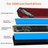 SSD Heat Sink Ultra-thin Professional Aluminum Solid State Hard Disk Cooling Thermal Pad for M.2 SSD 2280