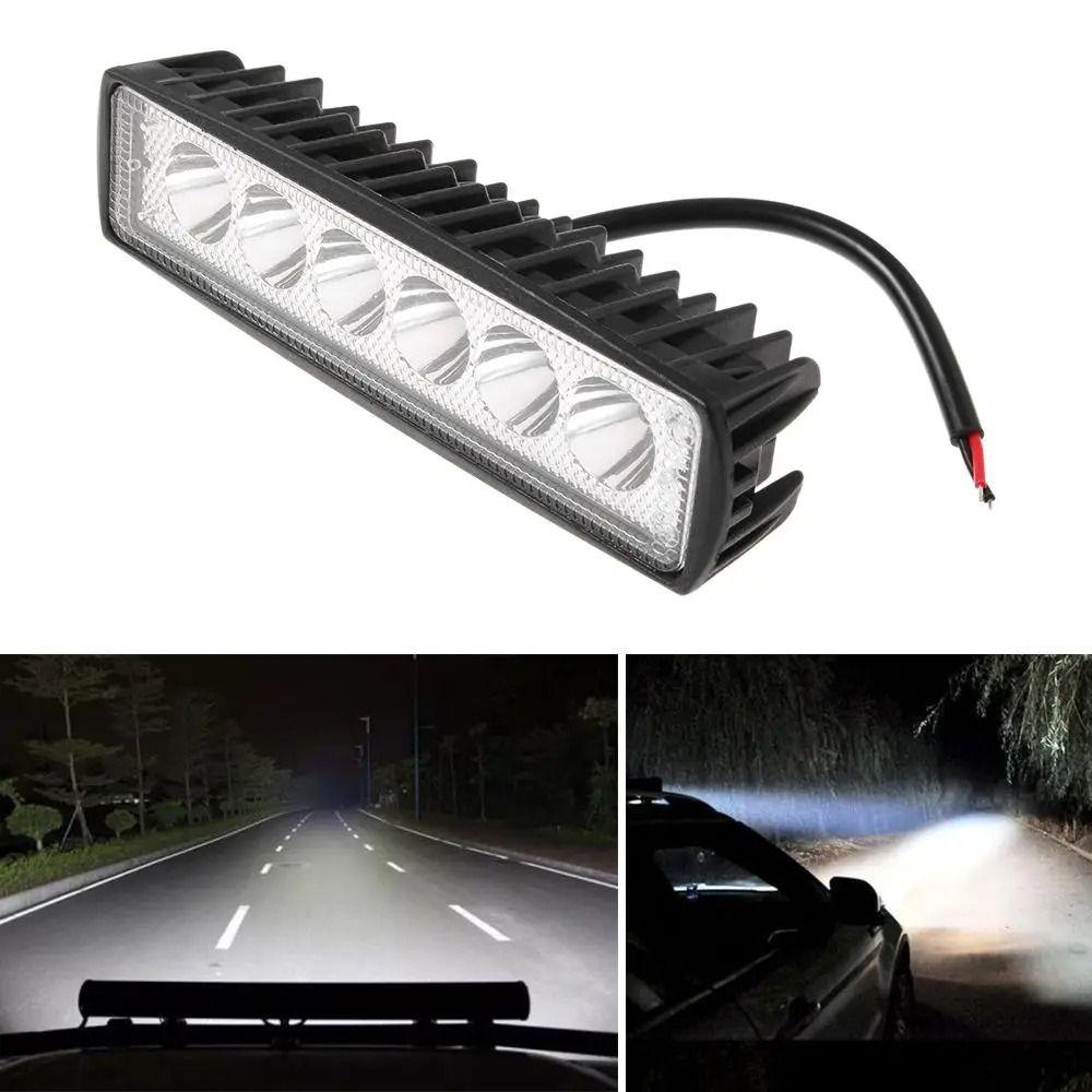 High Bright LED Car Work Light 800 LM DRL Spotlight LED Light Bar  Motorcycle Lighting