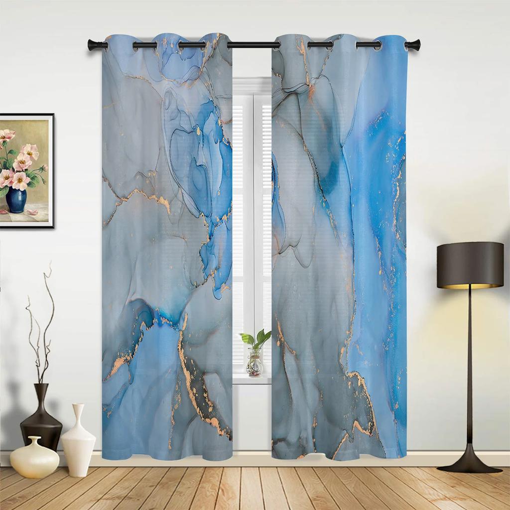 Marmorstruktur Rosa Vorhänge für Schlafzimmer Wohnzimmer Vorhänge Küche Kinderzimmer Fenstervorhang Moderne Heimdekoration