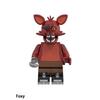 NUEVO Juego FNAF Nights Figura Mini Figuras Bloques de Construcción Esqueleto Juguetes de Terror regalo juguetes para niños molde rey