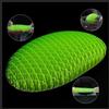 Non-Toxic Design Worm Big Fidget Toy 3D Printing Decompression Elastic Net Net Anti-Stress Adhd Stress Relief Elastic Toy For Kid Adult