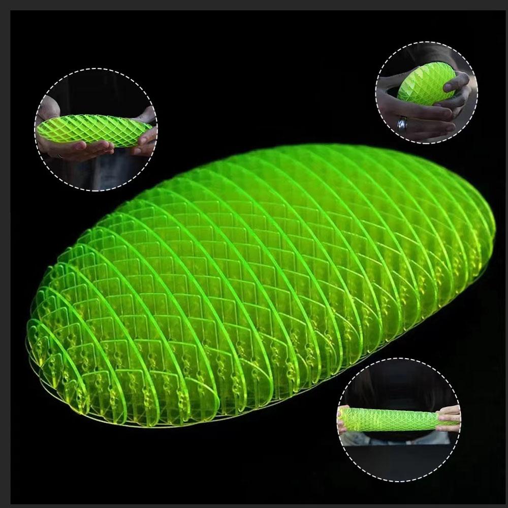 Non-Toxic Design Worm Big Fidget Toy 3D Printing Decompression Elastic Net Net Anti-Stress Adhd Stress Relief Elastic Toy For Kid Adult
