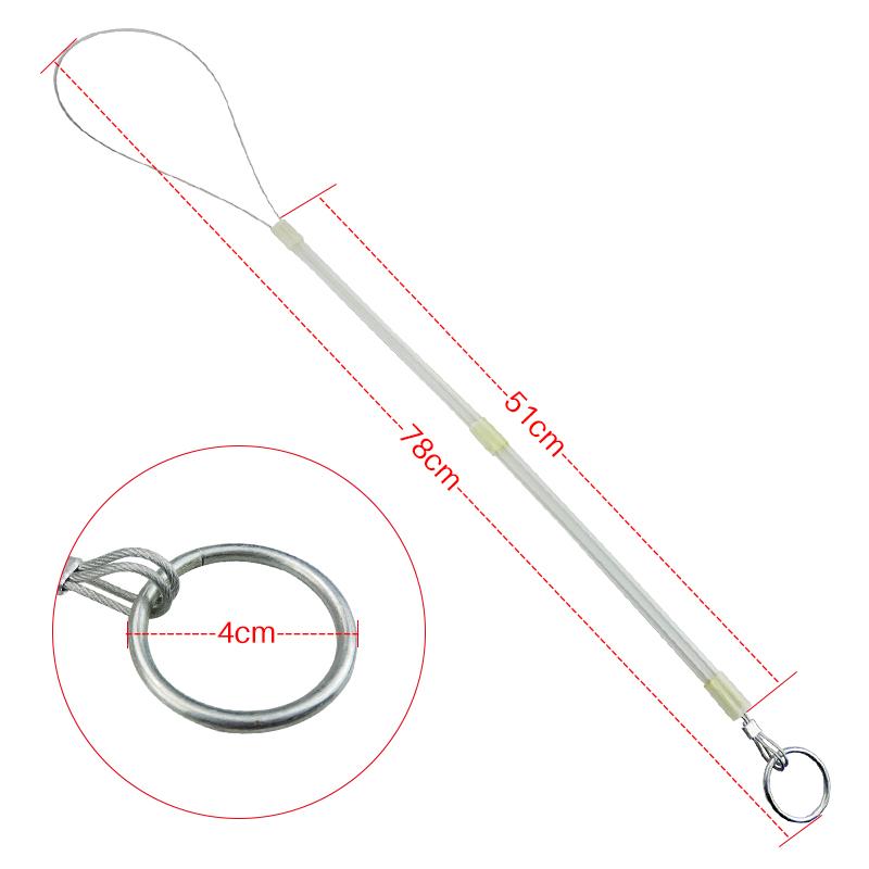 Livestock Pig Goat Cow Veterinary Midwifery Set Stainless Steel Midwifery Rope Forcep Hook Sow Production Auxiliary Tools