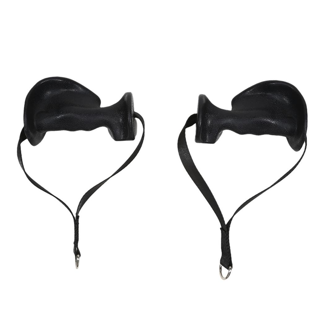 Fitness Lat Pull Down Bar Grip Pulley Cable Machine Attachments Gym Weight Lifting Rope Handle Wrist Workout Equipment