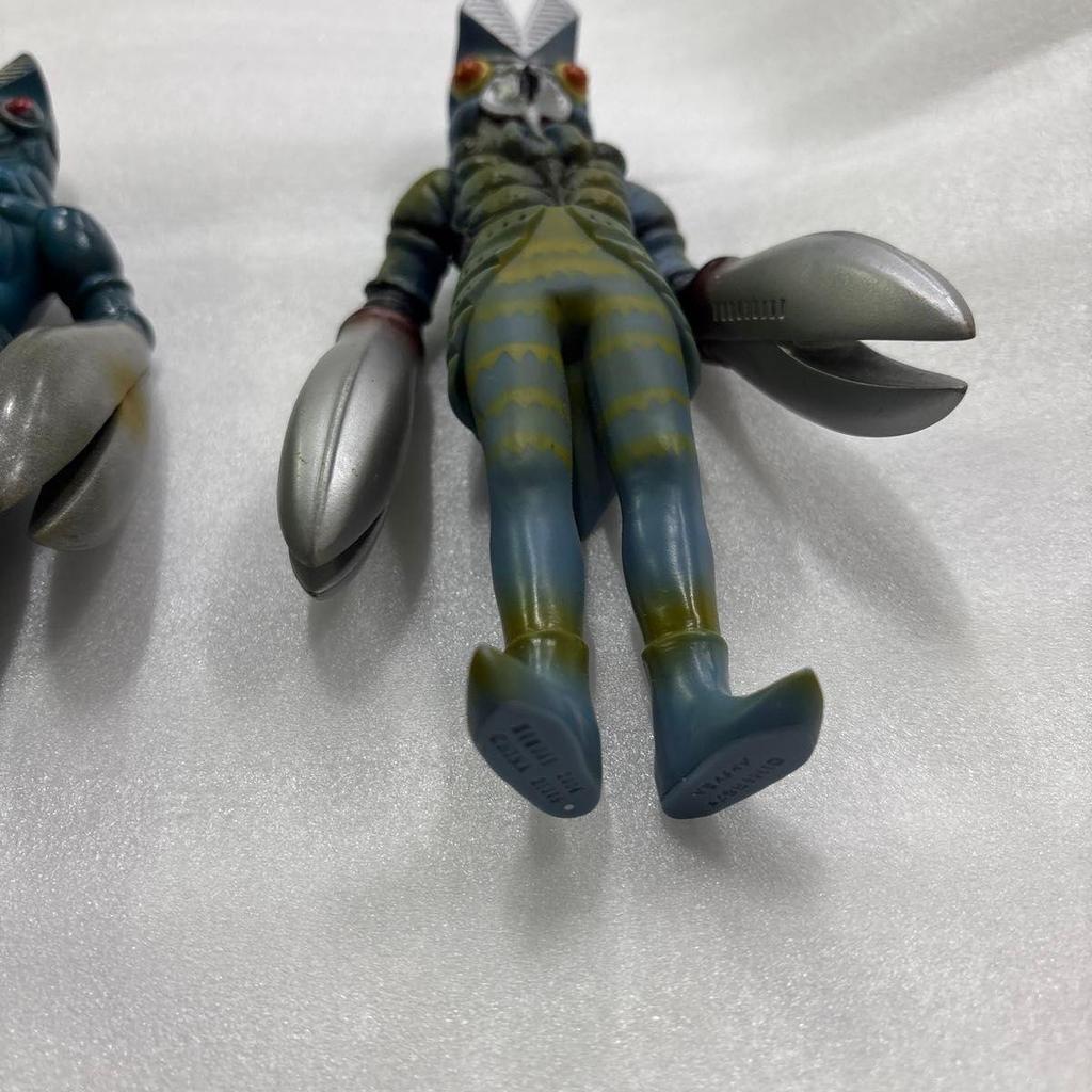 Used Ultra Monster Alien Baltan Soft Vinyl Bandai 1983 Bandai 2004