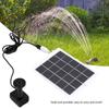 Auto Shut Off Solar Water Pump 120L/H Solar Pump Durable Solar Water Fountain Pump  Outdoor Pond