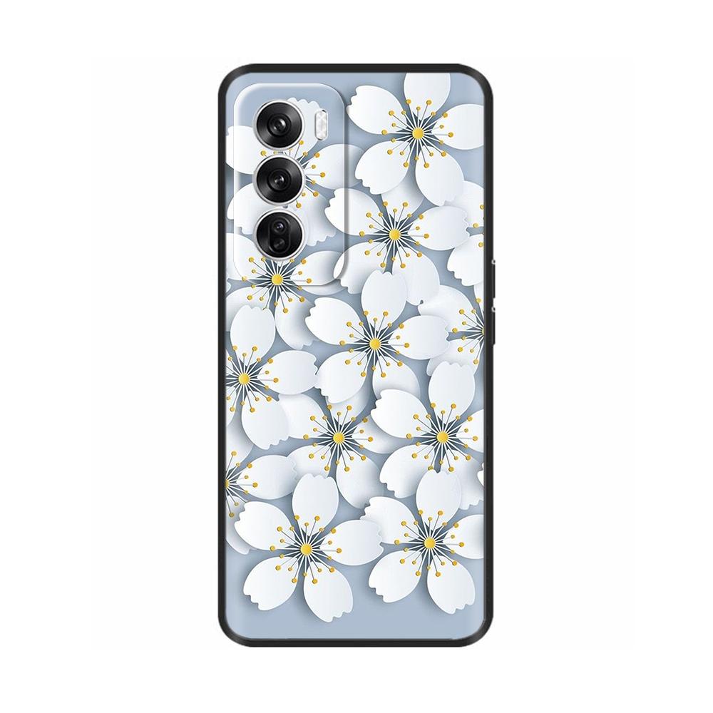 For OPPO Reno12 Reno 12 Pro 12Pro Case Silicon Phone Back Cover for OPPO Reno 12 Cases Reno12 Pro Soft Black Bumper Coque Para