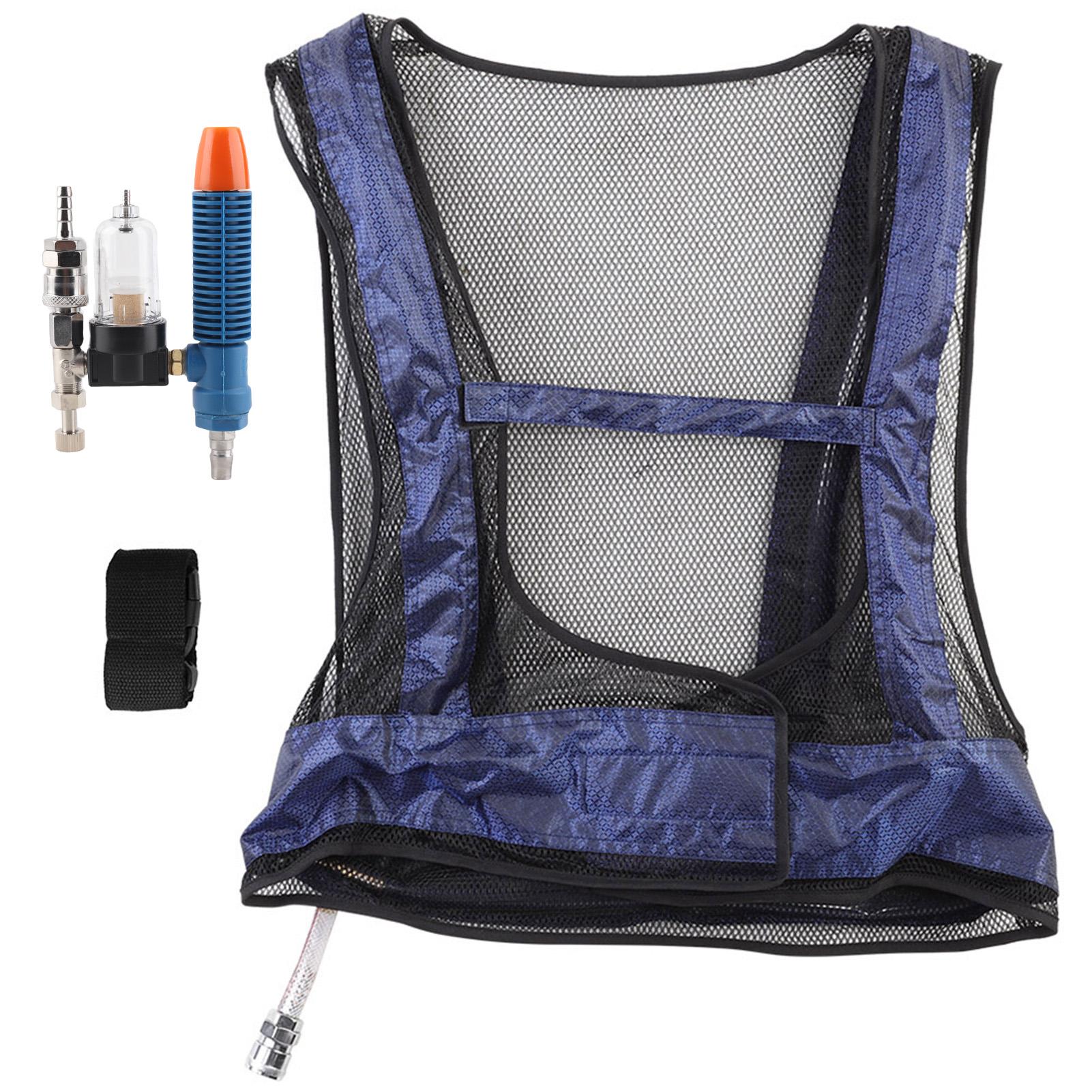 Mfyspace Welding Steel Air Compressed Cooling Vest Air Conditioner Waistcoat