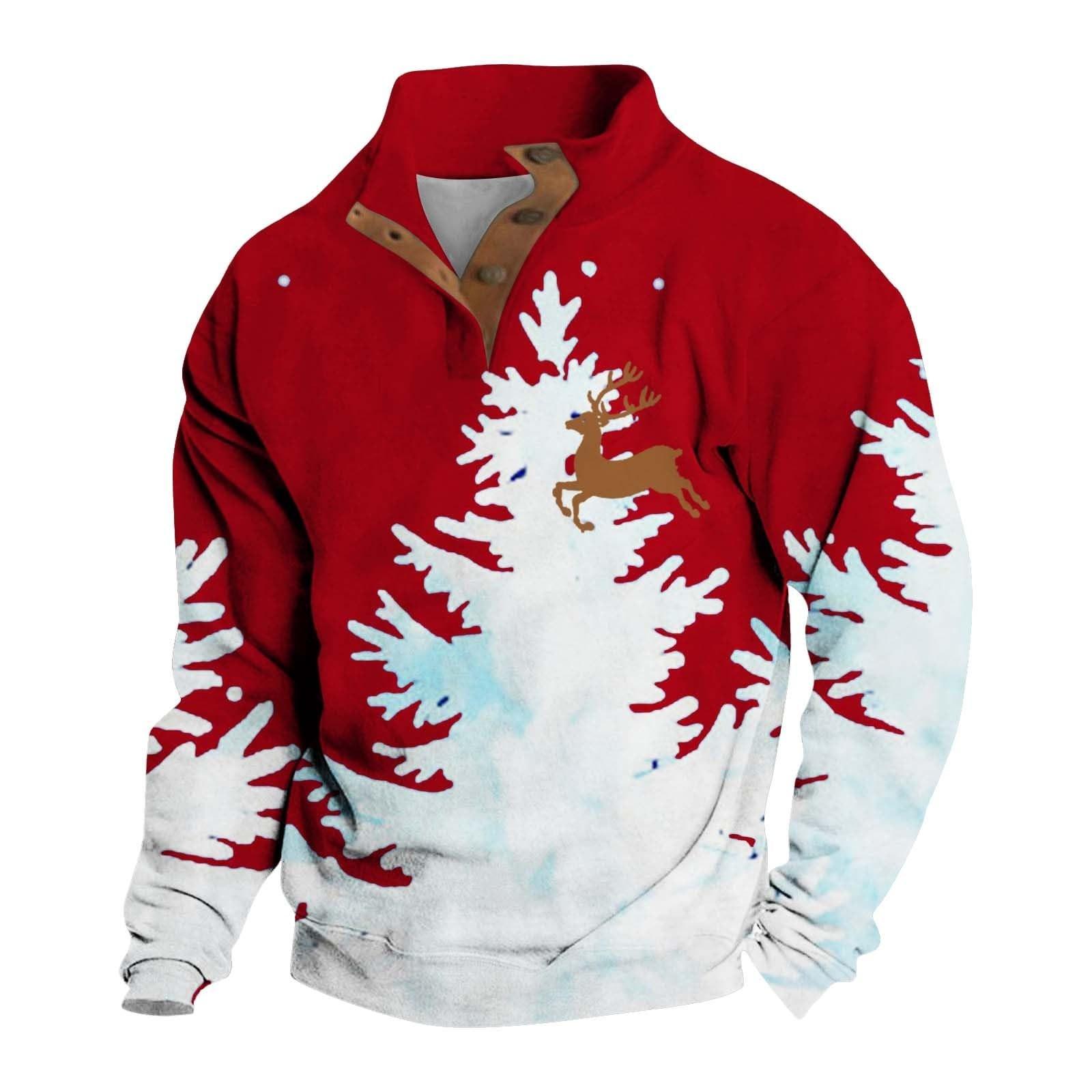 

Весенне-осенняя мужская толстовка с воротником-стойкой на открытом воздухе, повседневные свитера, топы M красный