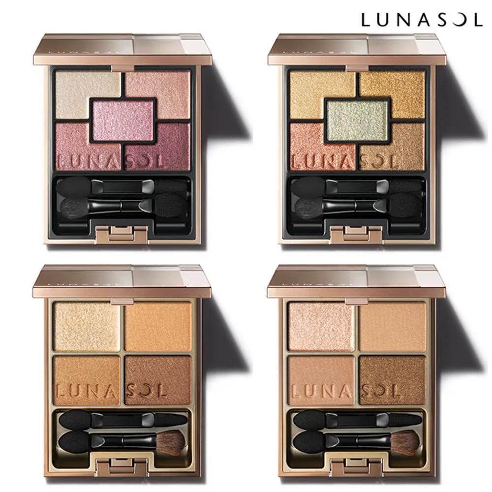 LUNASOL LUNASOL Eyeshadow Skin Modeling Geminate Palette 01.01 Beige Beige